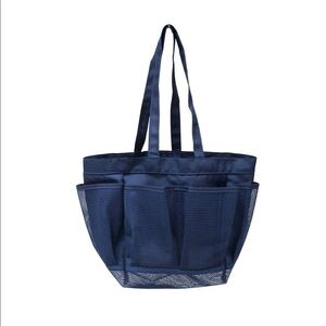 Room Essentials Mesh Shower Caddy -Dark Blue